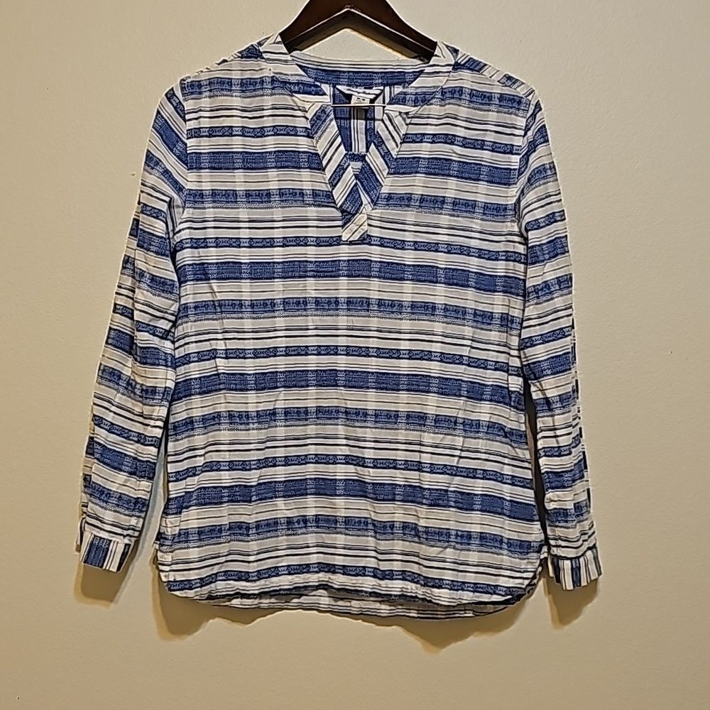 Tommy Bahama stripped shirt medium‎